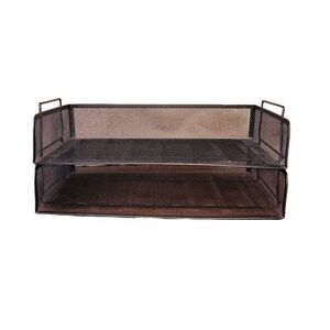 Wire Mesh Document Two Tier Rack